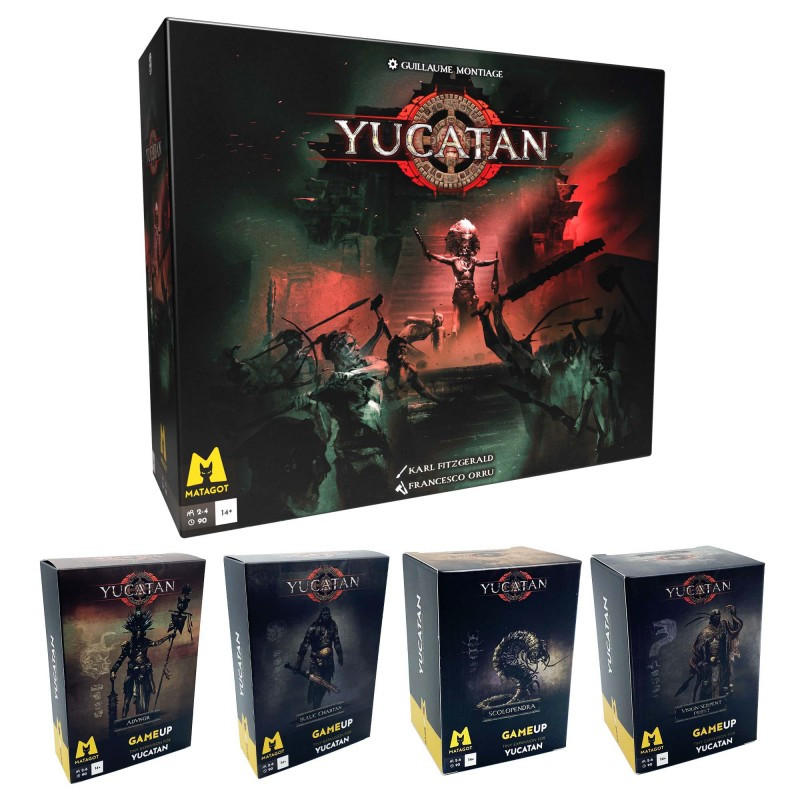 Yucatan KS ( Jeu de base + Game UP 1 à 5)