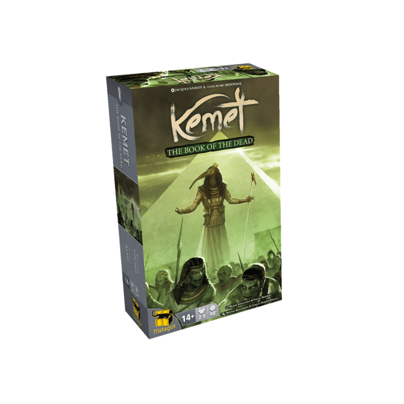 Discover Kemet  Blood and Sand - Book of the Dead expansion from Matagot