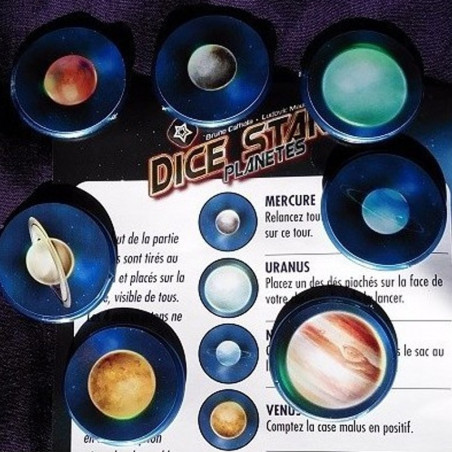 Discover Dice Stars - Promo "Planets" from Matagot